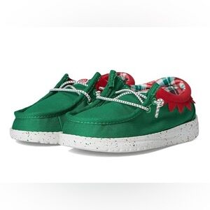 Hey Dude Wally T Holiday Elf toddler 7c